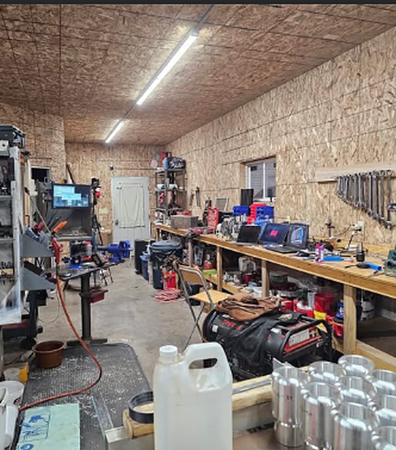 Inside the Wahmhoff Technologies shop in Pelkie, MI